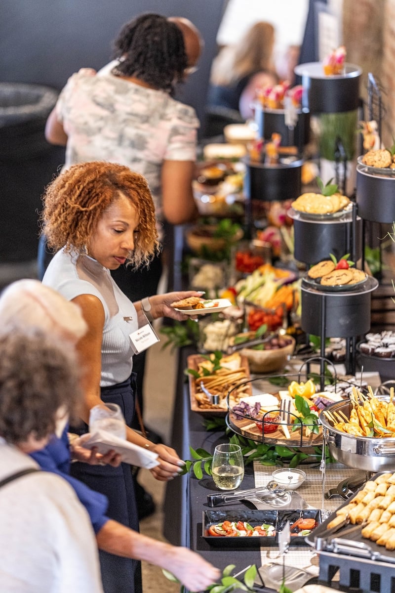 SeMi Event - Guest food spread