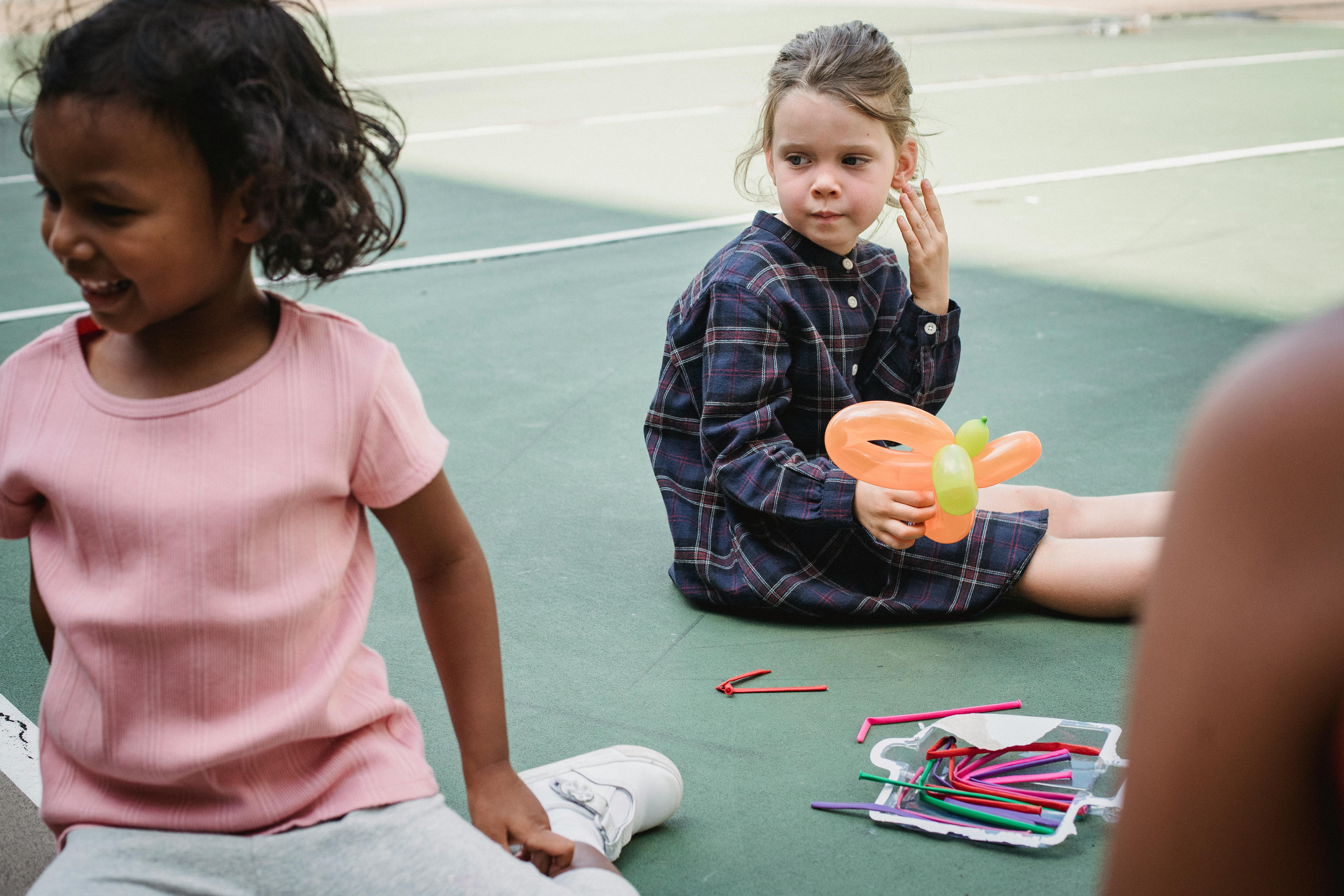 Stock - kids at play