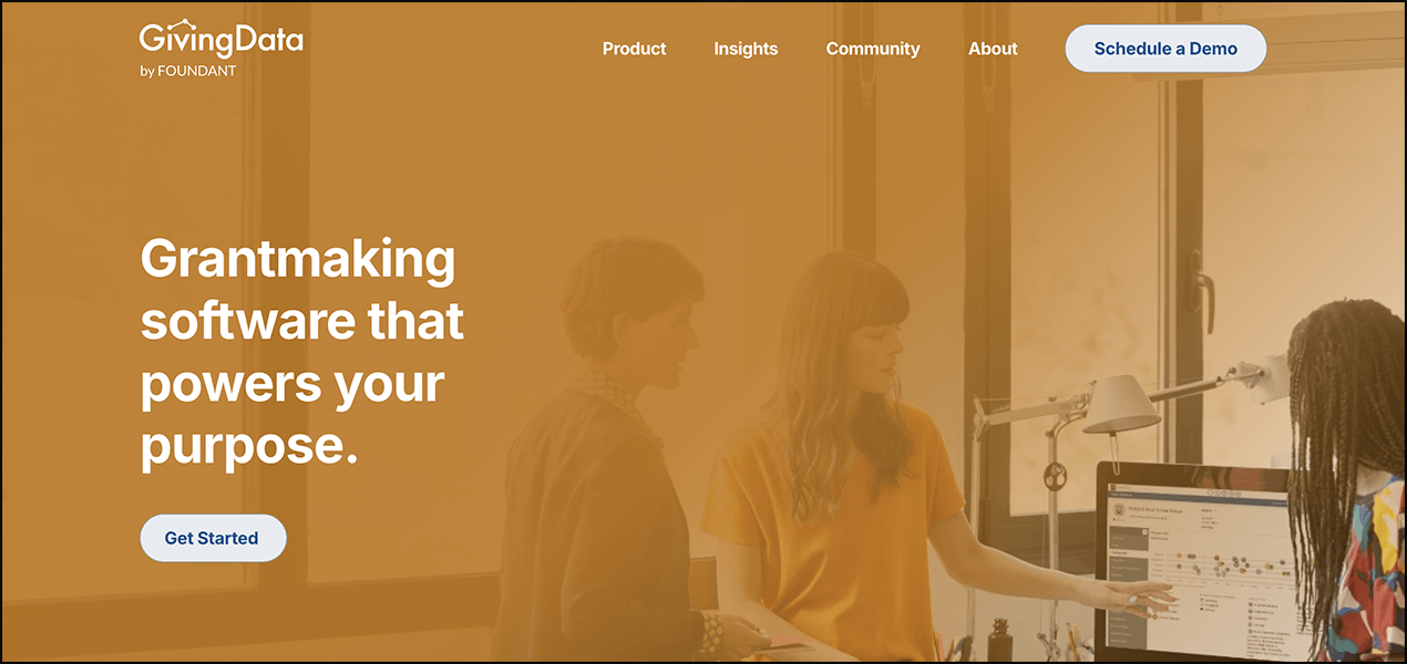 givingdata's homepage
