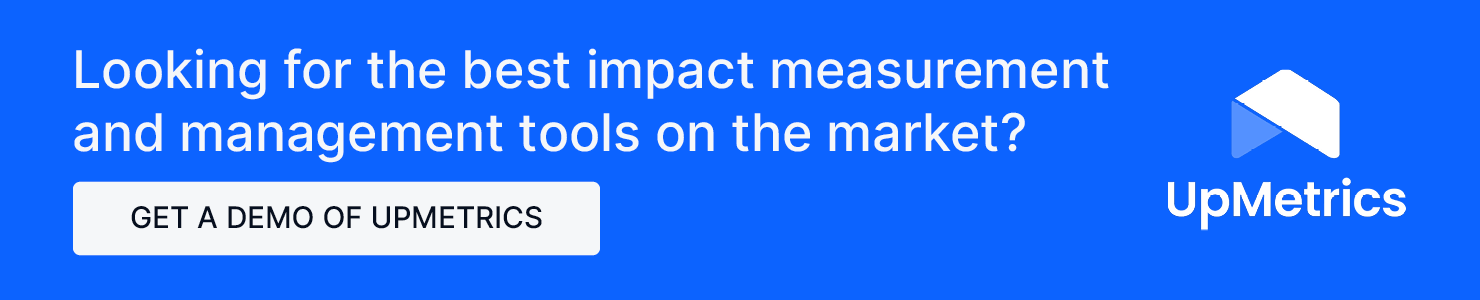 Click through to get a demo of UpMetrics and start your impact measurement journey!