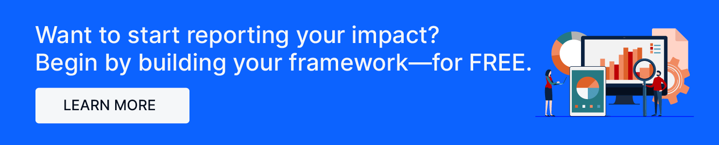 Click through to learn more about UpMetrics' free Impact Framework Builder.